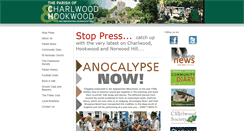 Desktop Screenshot of charlwoodandhookwood.co.uk