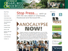 Tablet Screenshot of charlwoodandhookwood.co.uk